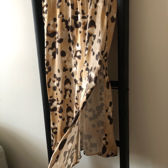 H&M - SATIN SKIRT - Picture 3 of 4